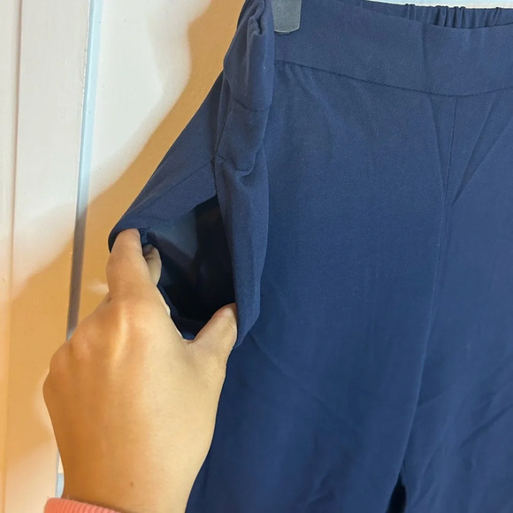 Banana Republic Navy Blue Pull On Ankle Pants - Picture 8 of 8
